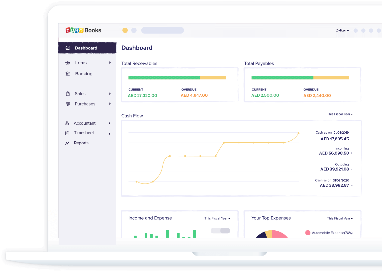 Free Accounting Software for Small Businesses in UAE Zoho Books