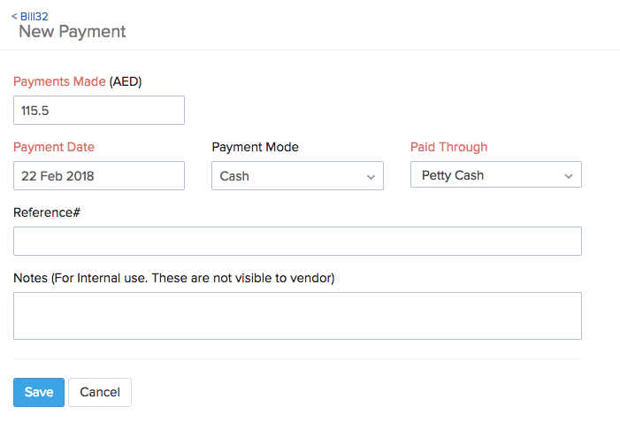 self bill invoice definition