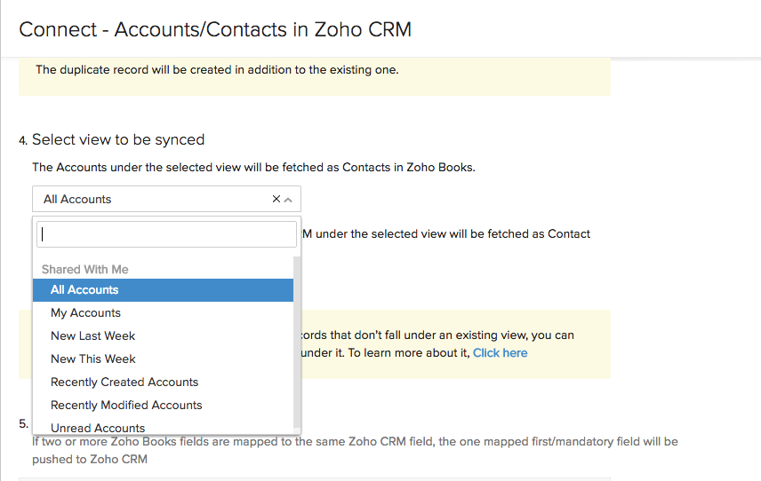 zoho outlook contact sync