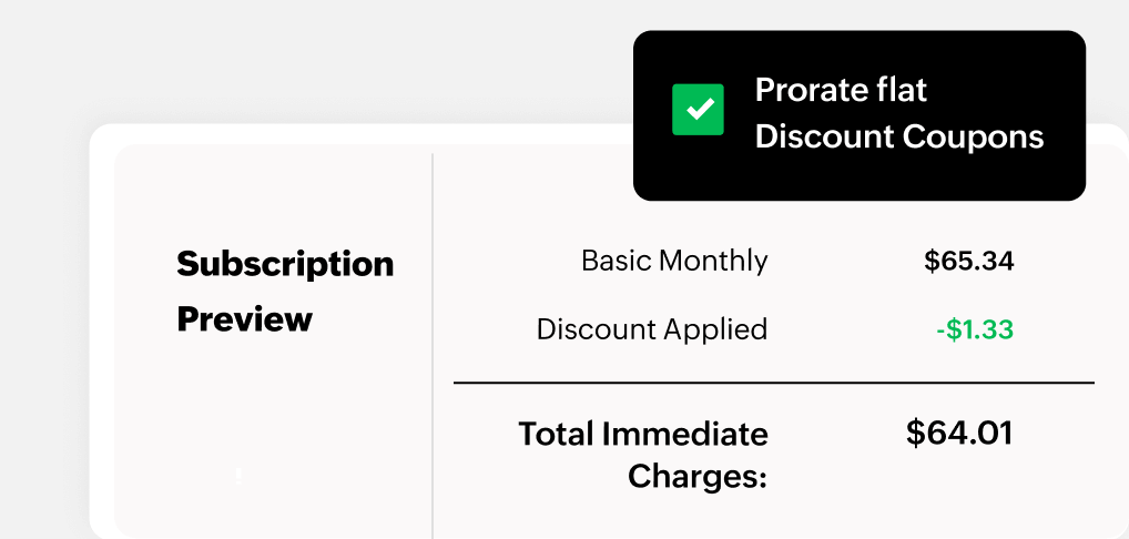 Prorated billing | Zoho Billing