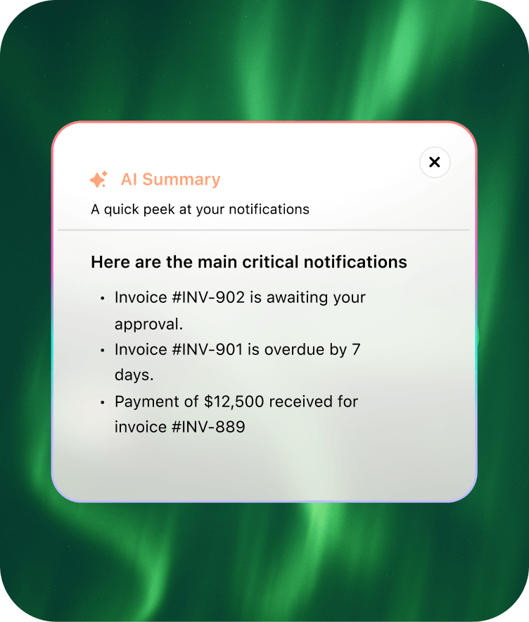 preview of how notification summaries work