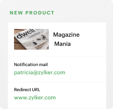Add new products and manage product catalogue with ease | Zoho Billing