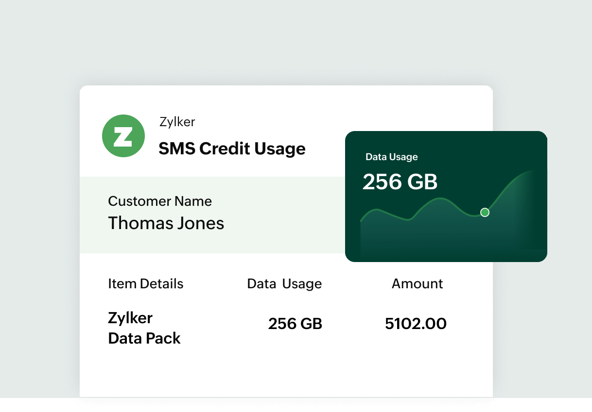 Pricing methods - Pay-as-you-go | Zoho Billing