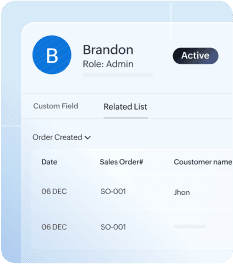 Customization header