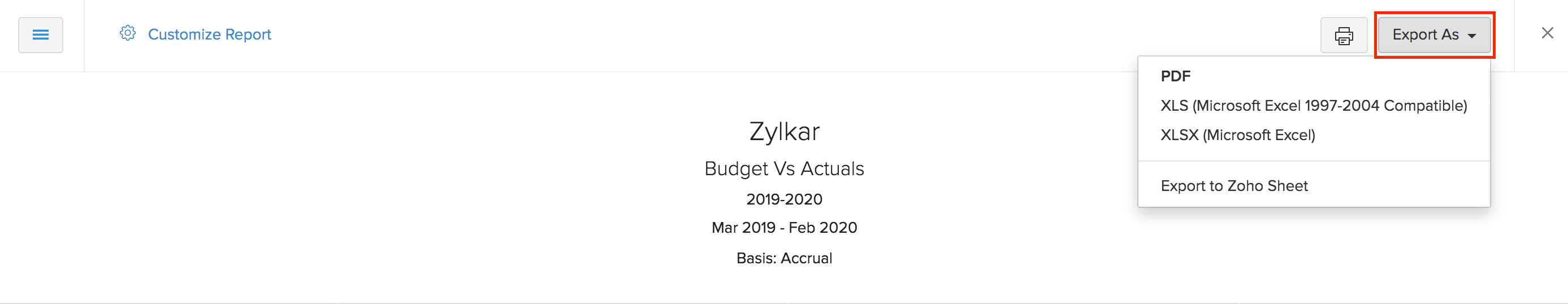 Budgets