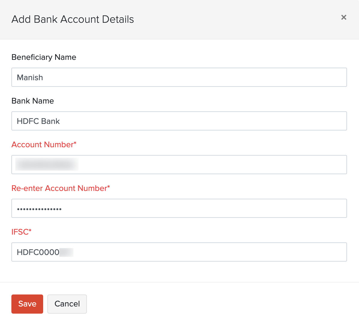 bitsafe bank account