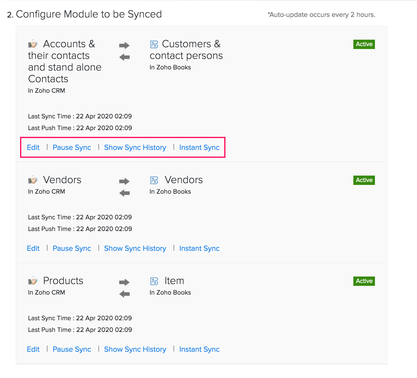 Zoho Inventory - Integrations with  UK Edition