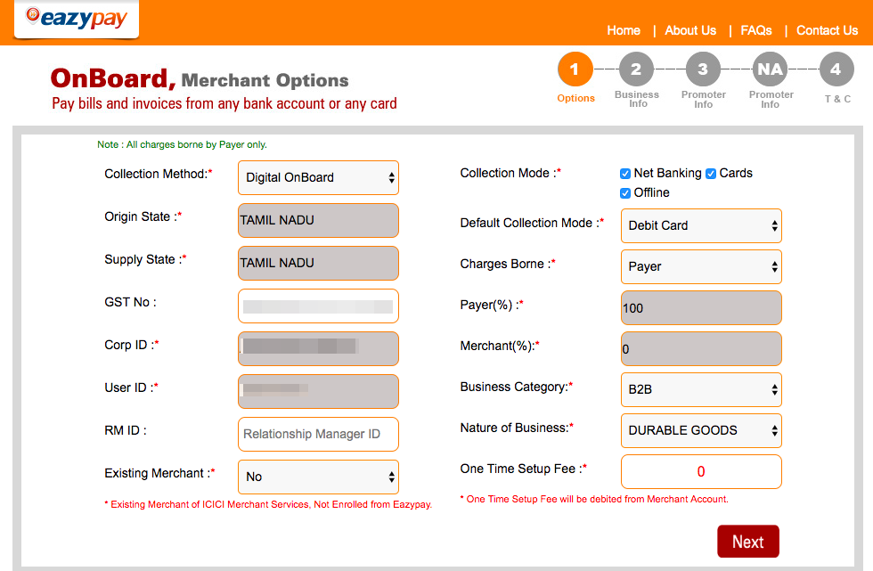 eazypay page 1