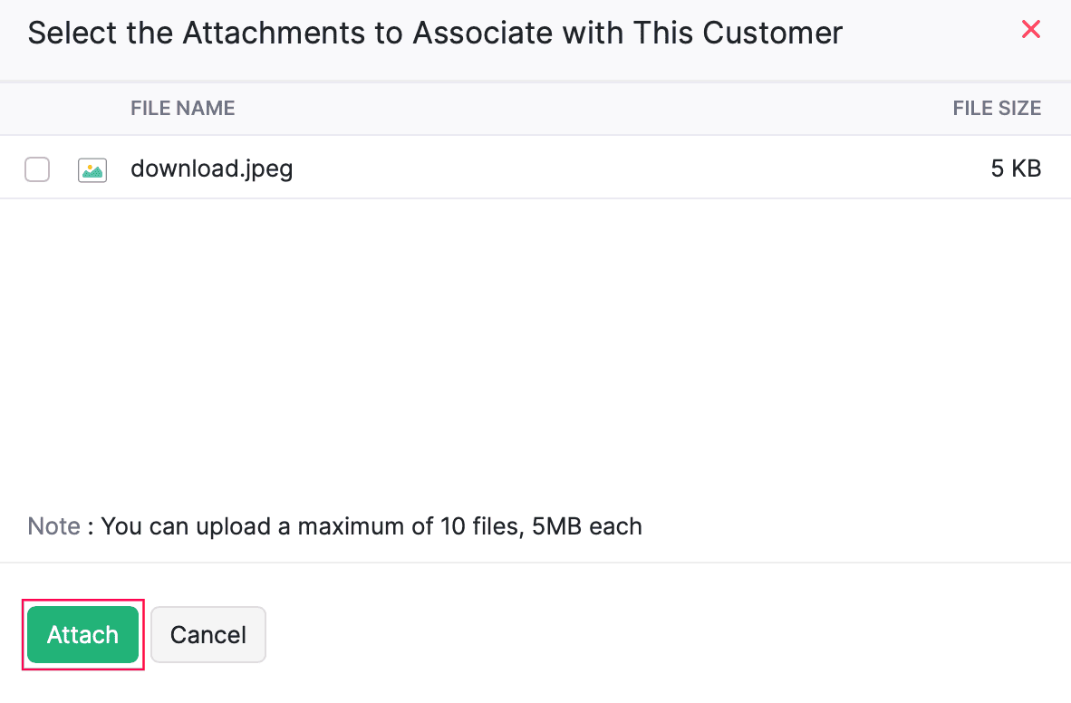Add Email Attachments