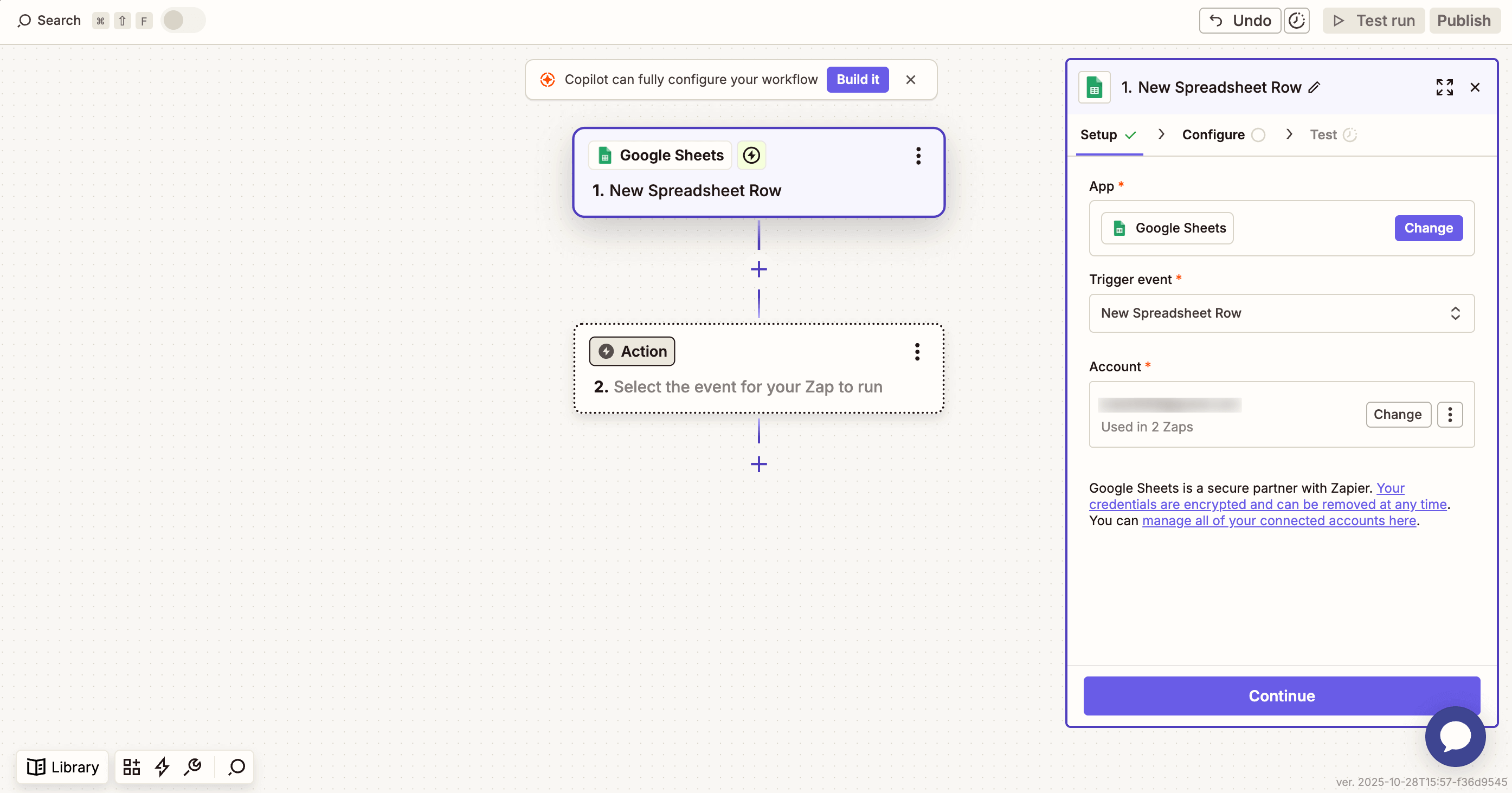 API Trigger Setup