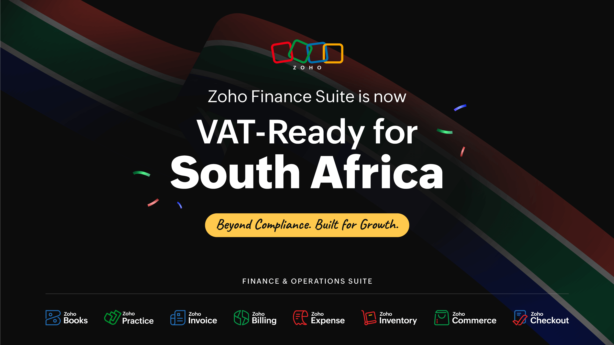 Zoho Finance South Africa edition