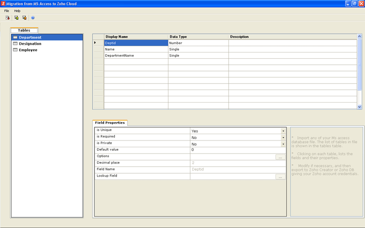 excel ddata html form to exporting