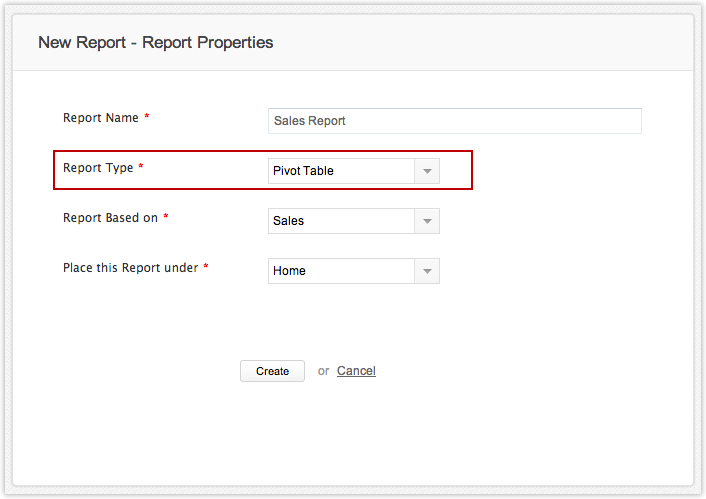 Pivot Table And Pivot Chart Help Zoho Creator