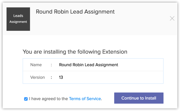 round robin lead assignment zoho
