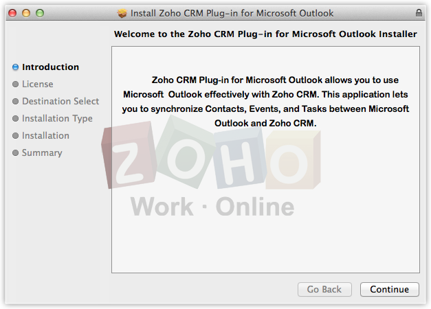 how to install zoho outlook plugin