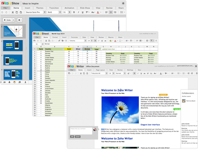 document presentations management