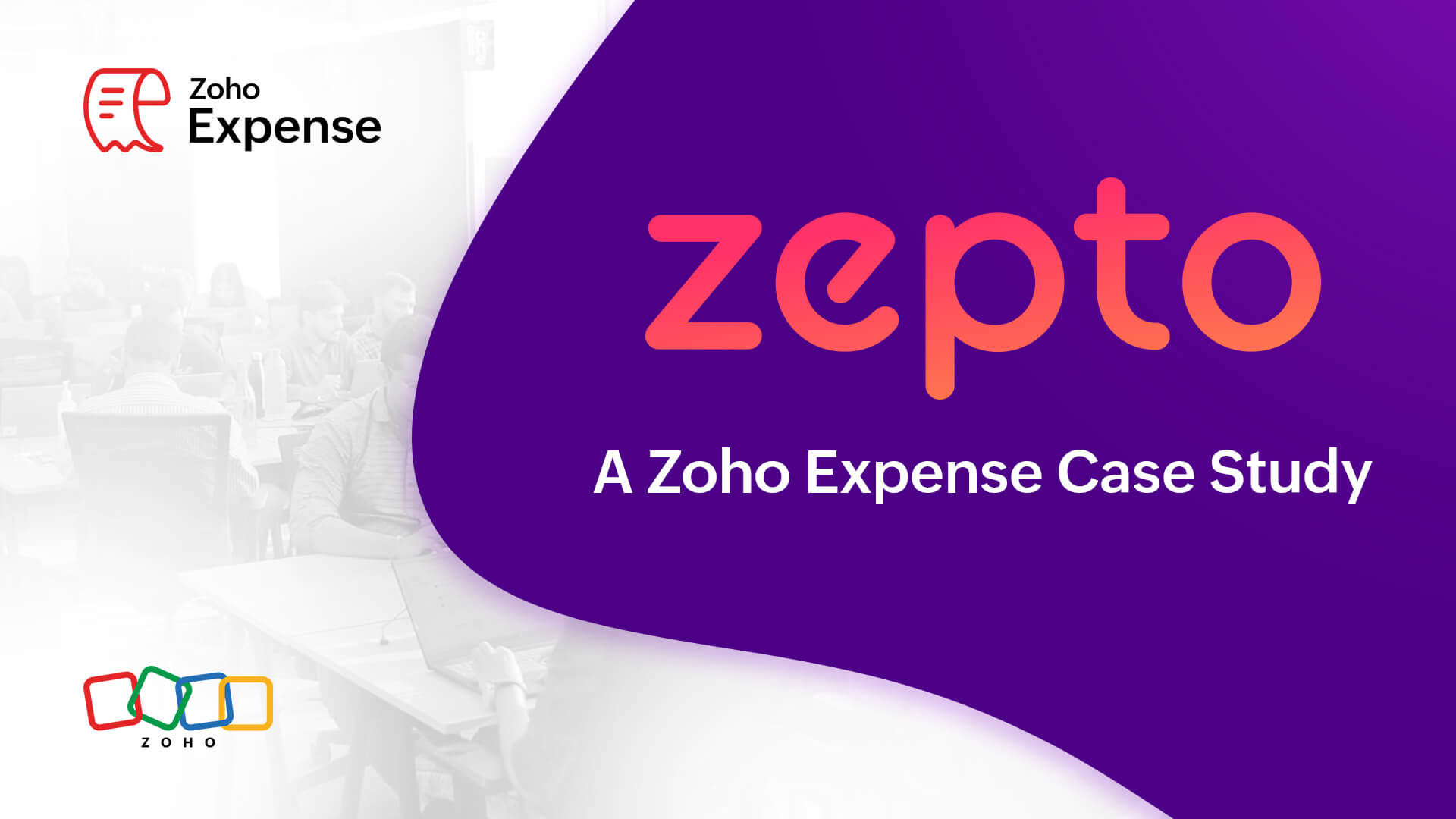 Zepto delivers swift employee reimbursements with Zoho Expense