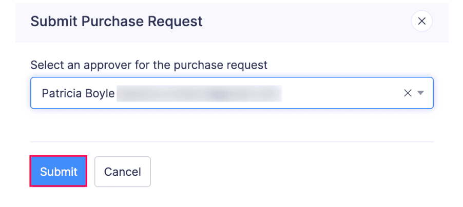 Submit Purchase Requests | User Guide | Zoho Expense