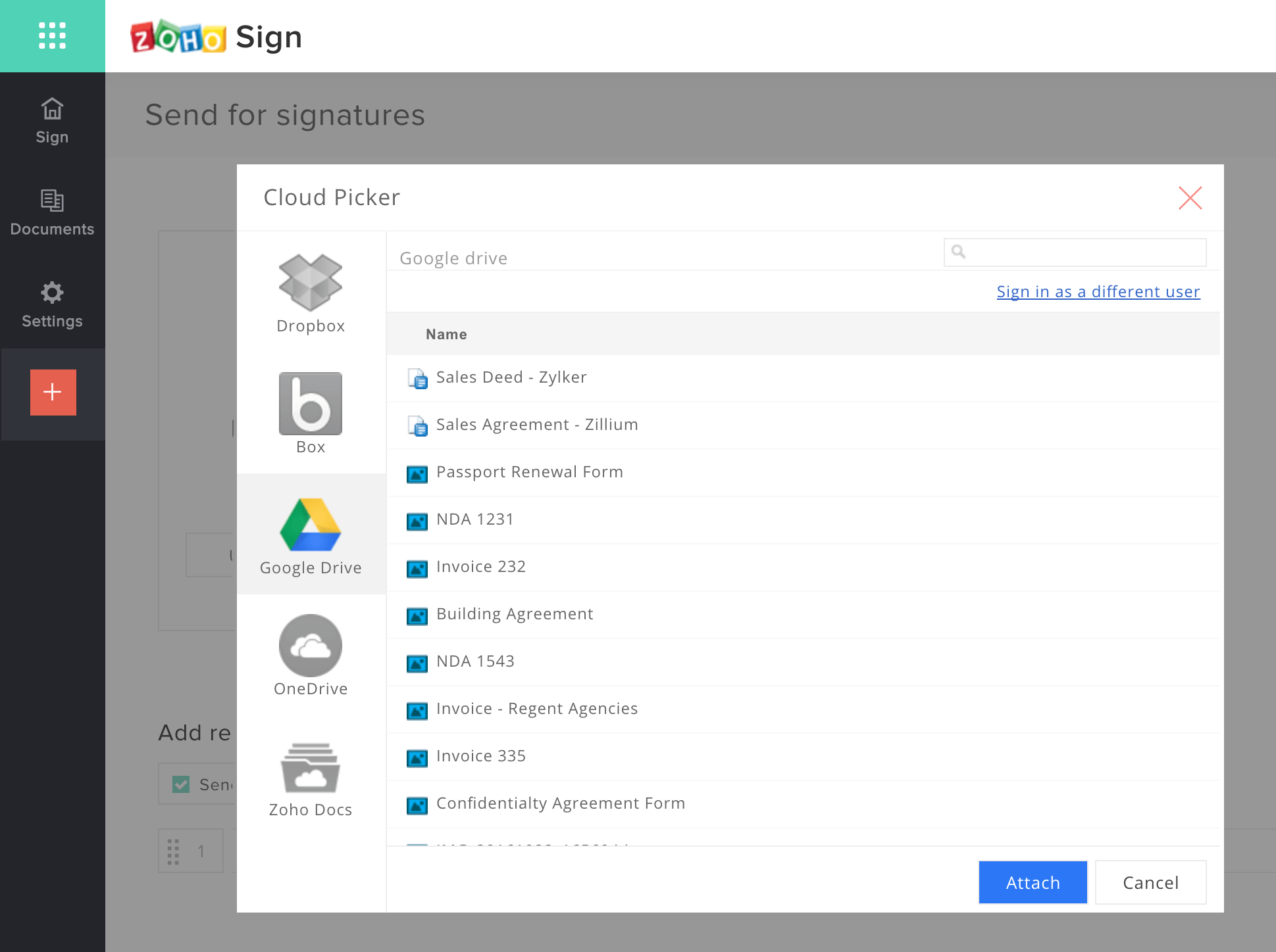 Zoho Sign Digital Signature Application For Business Signatories