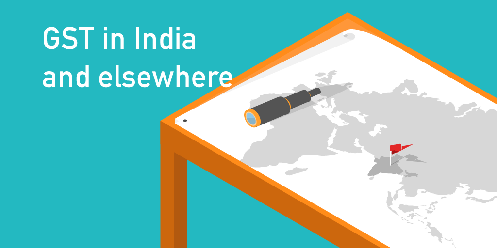 GST in India and Elsewhere - Infographic