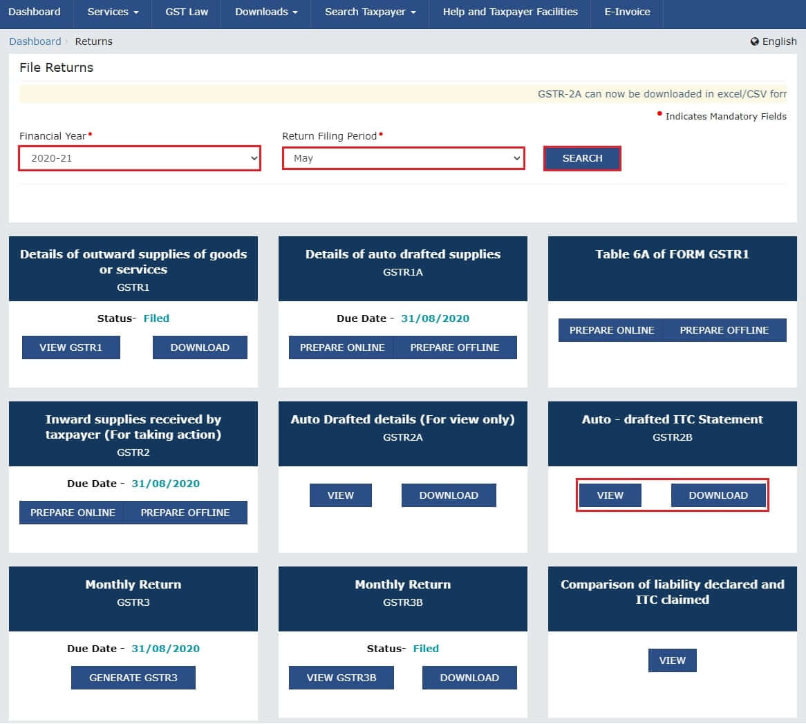 Introduction Of New Gstr 2b Form Certicom Bangalore Photos