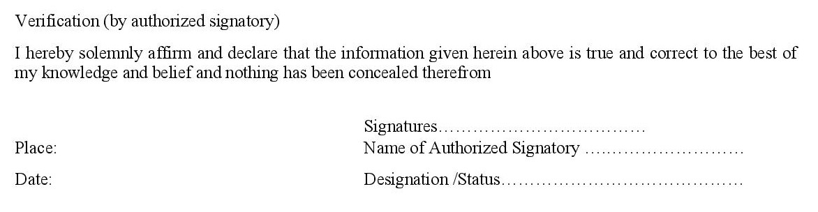 Gst Not Applicable Declaration Letter Format - certify letter