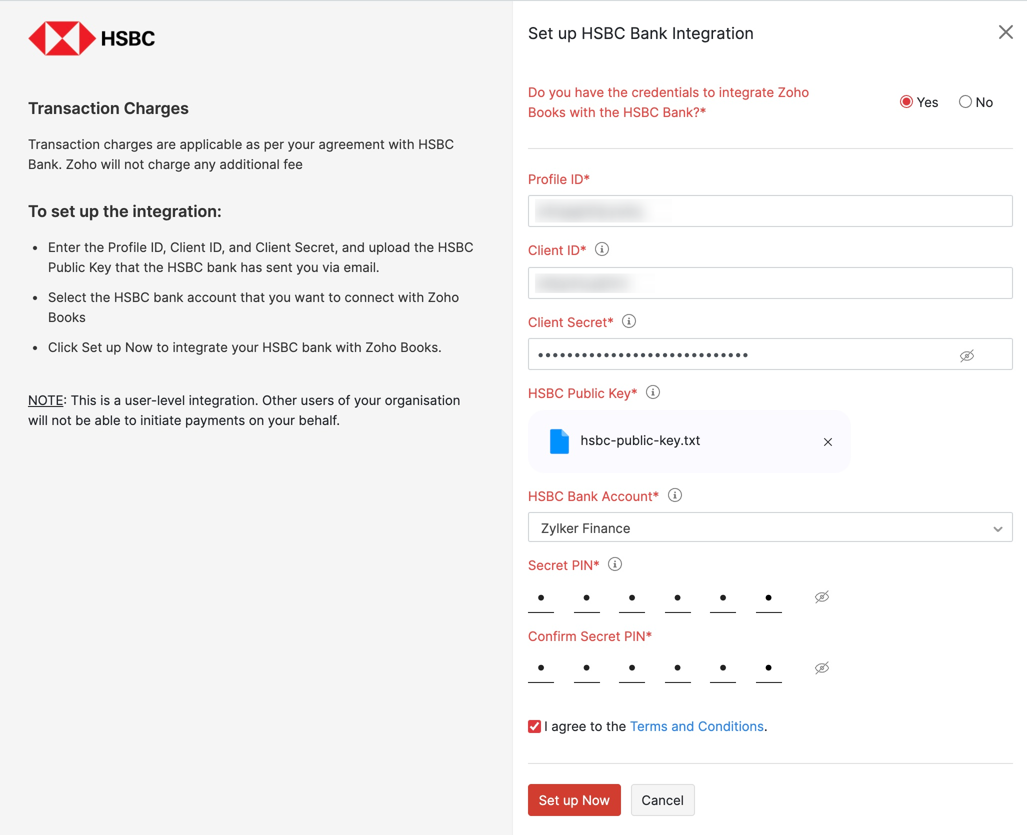 hsbc bank draft