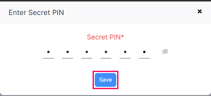 Save Public Key