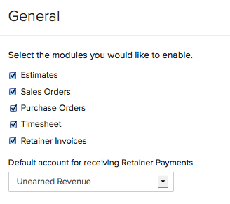 retainer invoice zoho create help invoices send creating