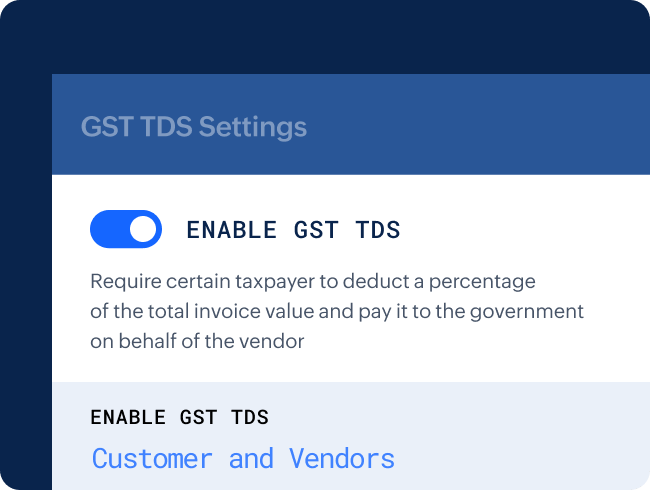 GST TDS Payment Updates