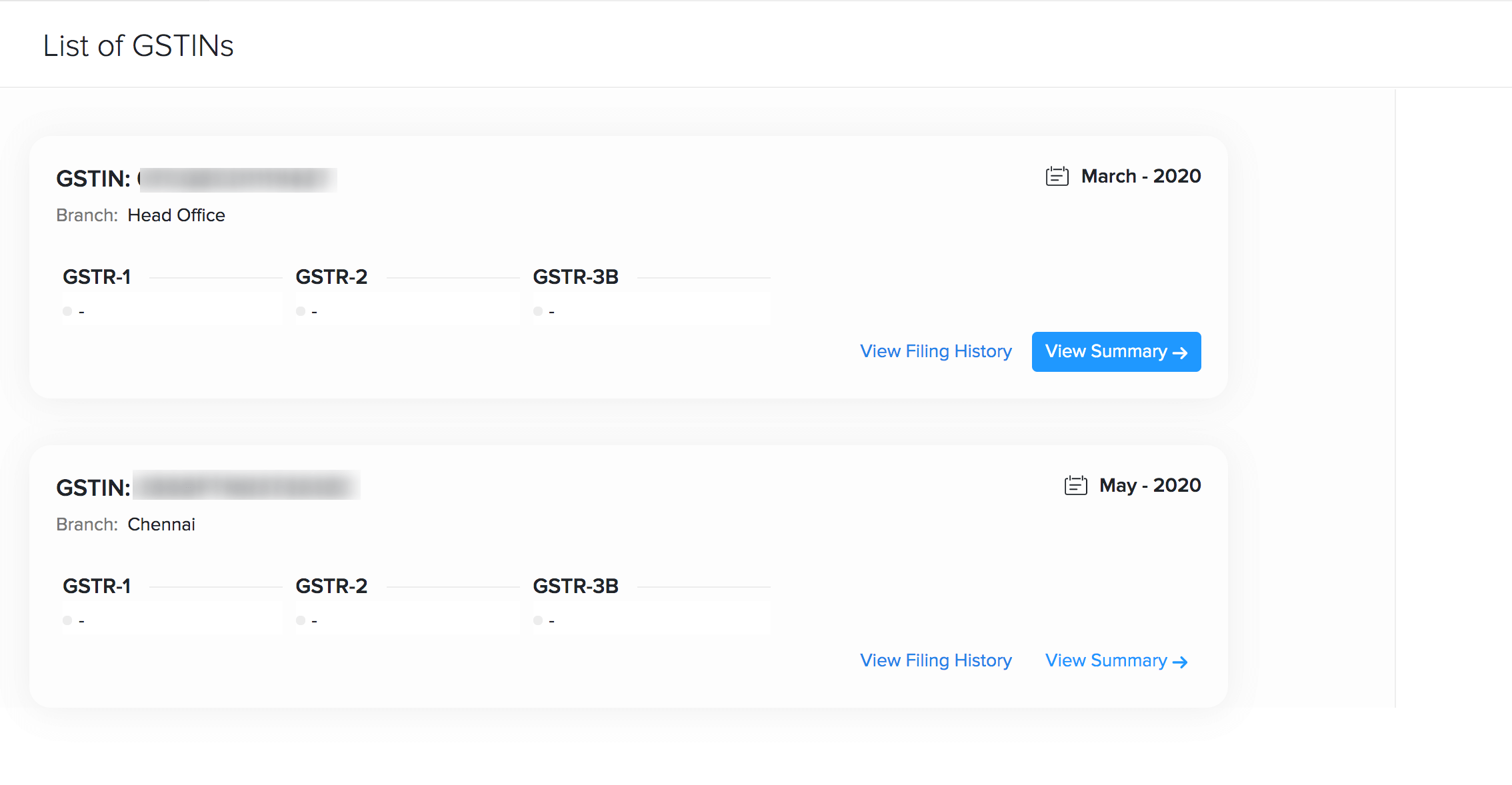 GST Dashboard