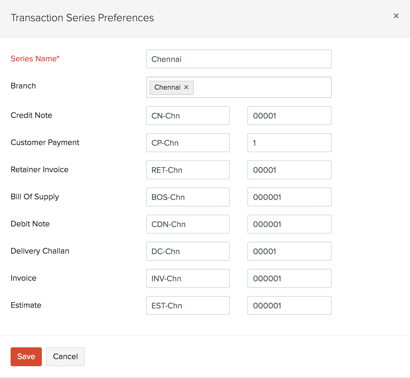 Transaction Series