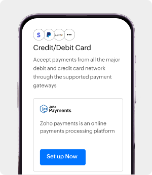Connect Zoho Invoice with your favourite payment gateway