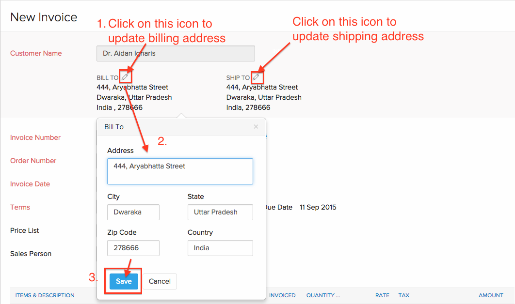 Method 2 of assigning an alternate address