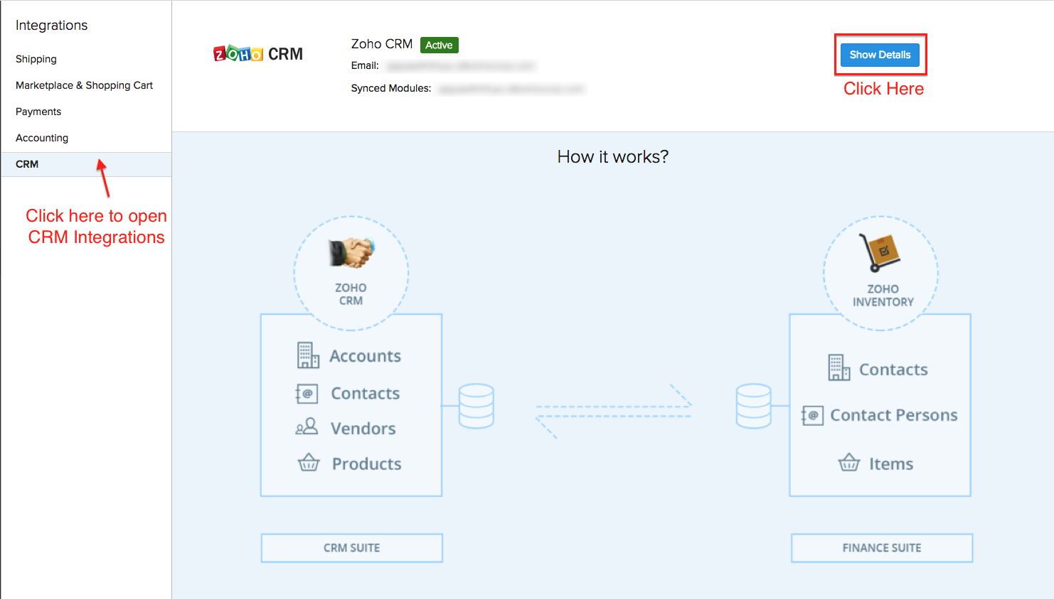 Zoho Inventory - Integrations with  UK Edition