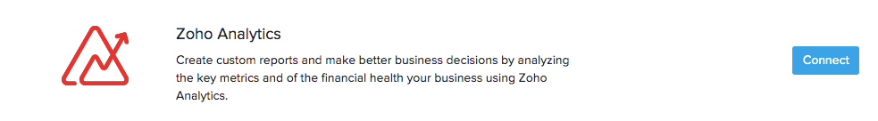 Integrate Zoho Analytics