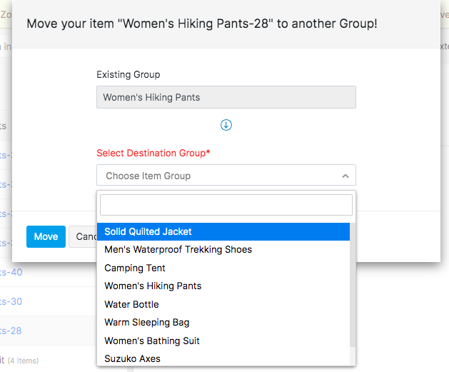 Creation of Items & Item Groups in Zoho Inventory