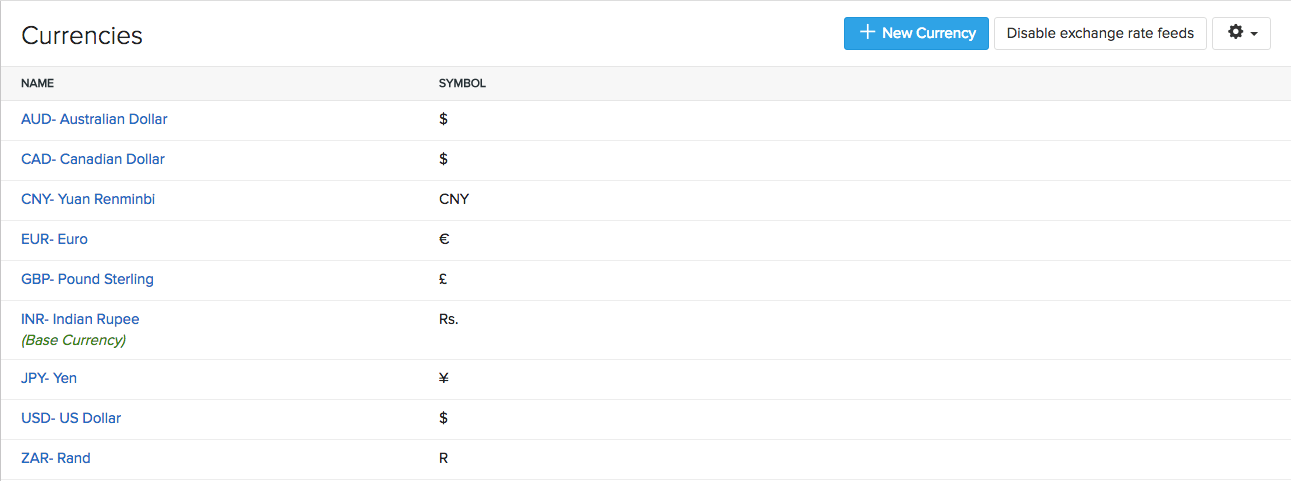 disable auto exchange rate feeds