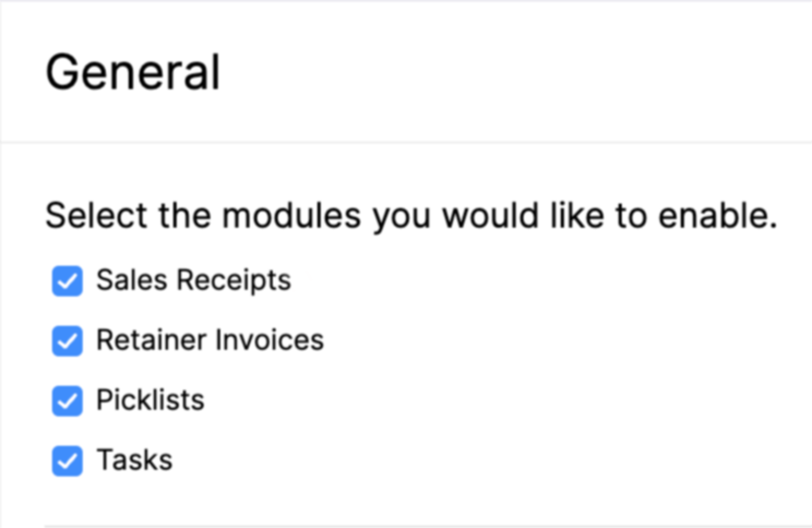 Enable Modules