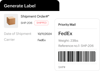 Efficient label generation - Envia | Zoho Inventory