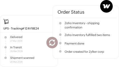 Shipment updates - WooCommerce integration | Zoho Inventory