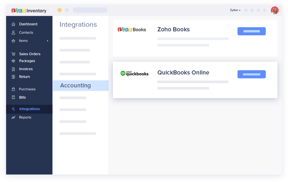 QuickBooks Inventory Management | Zoho Inventory + QuickBooks Integration