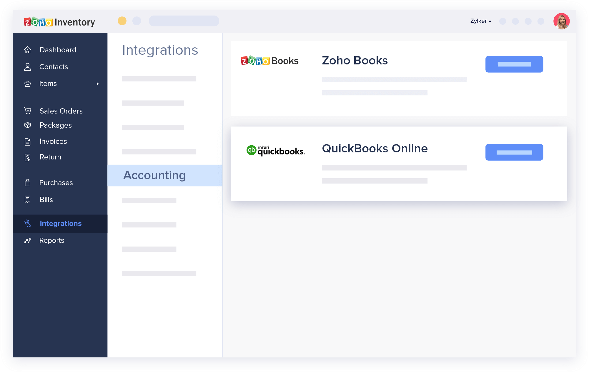 QuickBooks Inventory Management Zoho Inventory   QuickBooks Integration