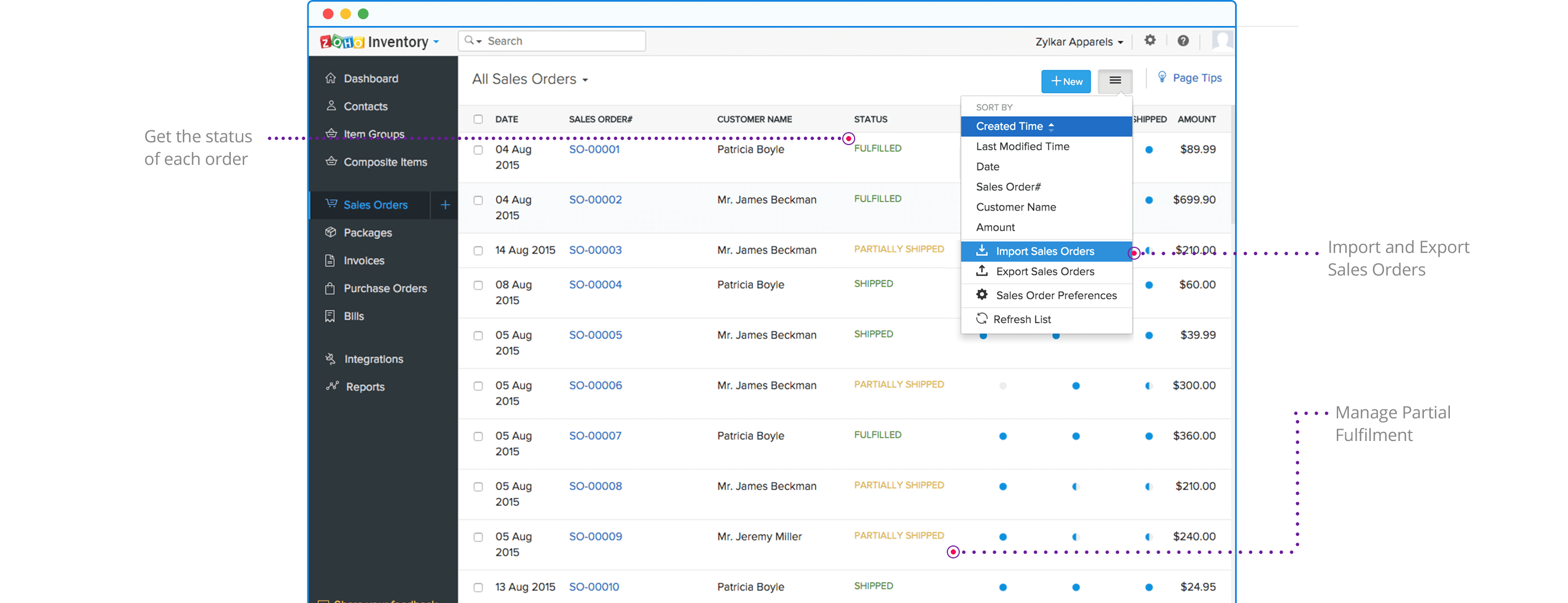 order manager app