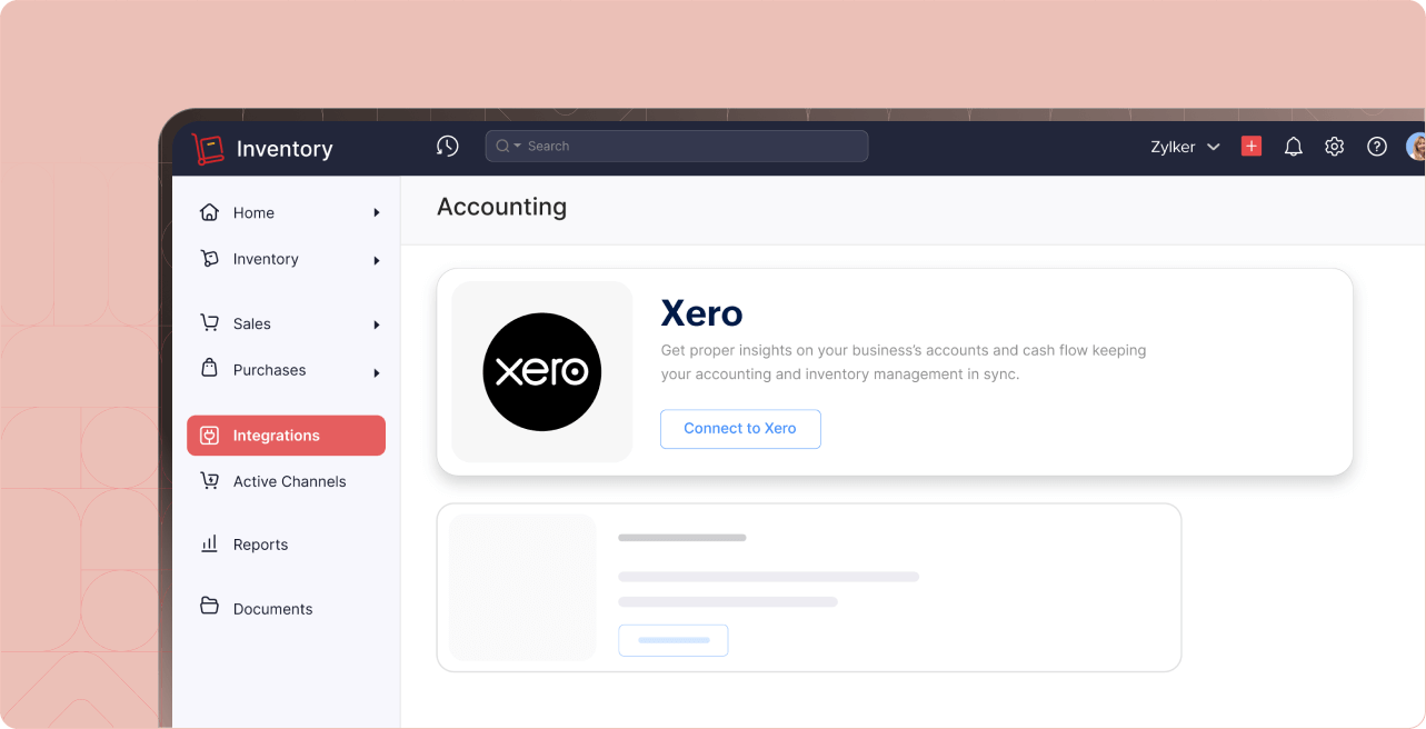 Xero inventory management | Zoho Inventory
