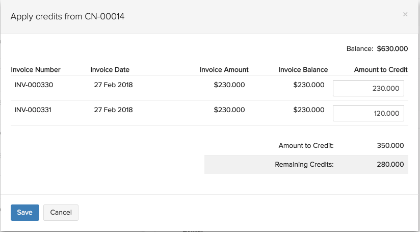 Generate Credit Note Against Invoice Online