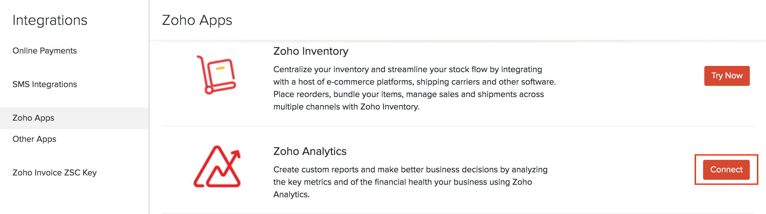 zoho invoice automation