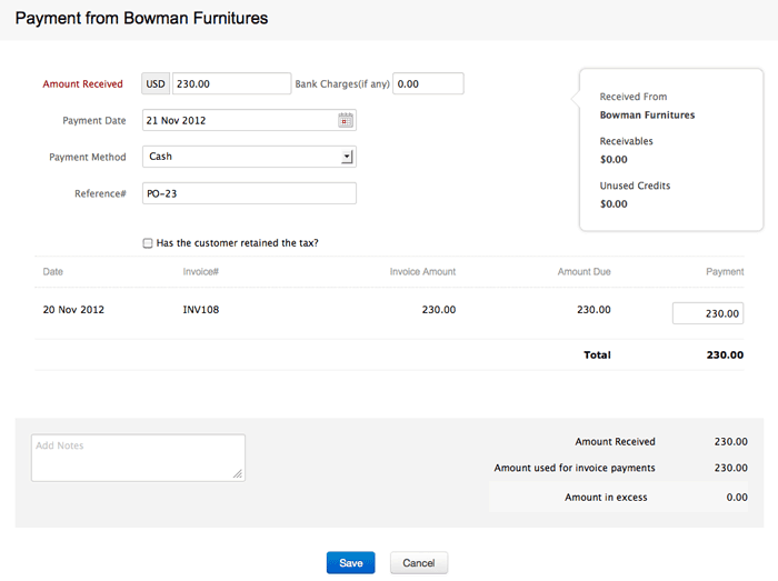 invoice definition a request for payment