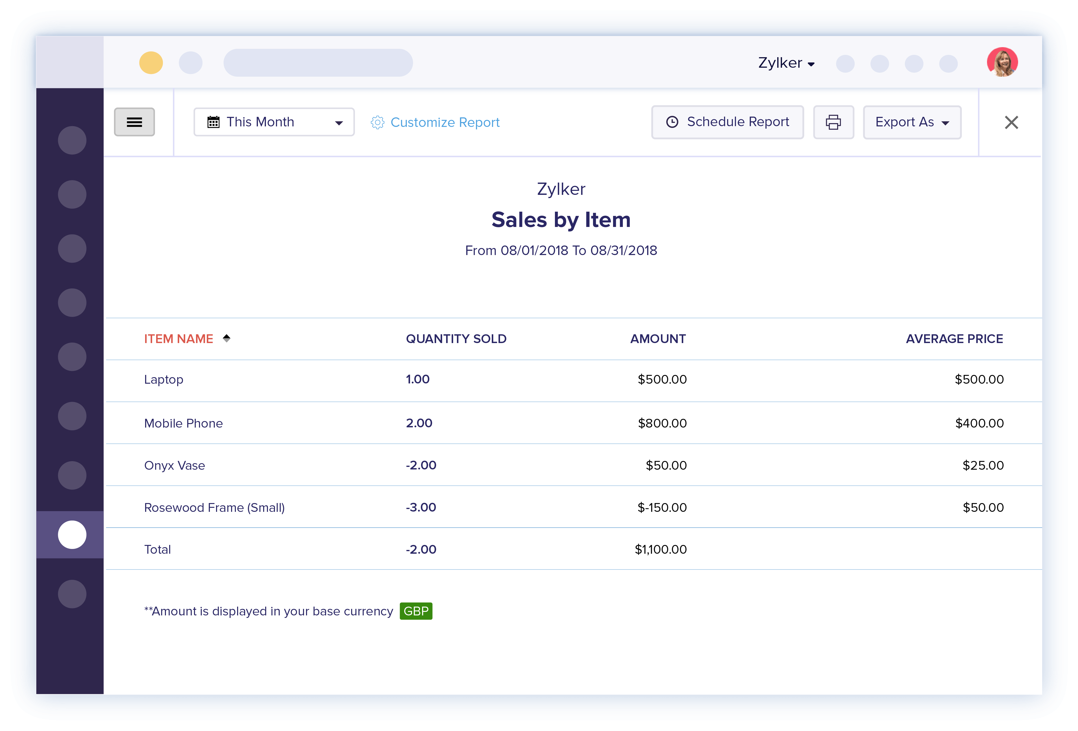 invoice professional invoicing software