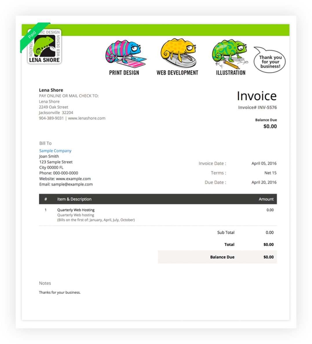 Recurring Invoices - Zoho Invoice